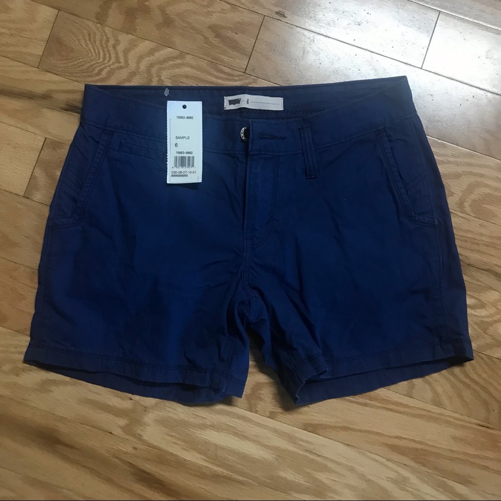 Levi’s blue shorts